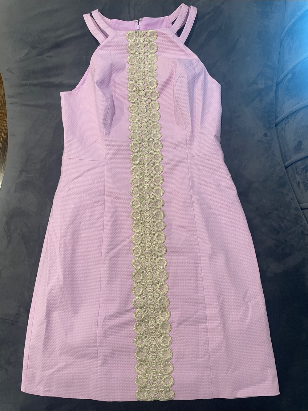 Lilly Pulitzer Ryder Lace Front Shift Dress” in “Lilly’s Lilac Nice Ink